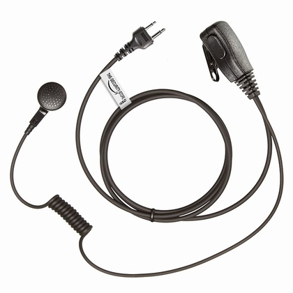 Earpiece / Earphone / Headset for Icom Radio [Straight 2pin Plug]